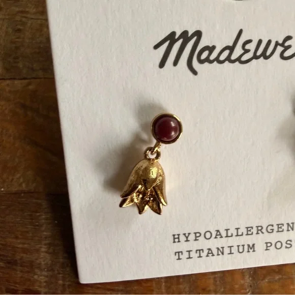 Madewell Semiprecious Lily Drop Earrings - Picture 4 of 7